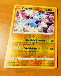 POKEMON REGNE DE GLACE CARD REVERSE HOLO CARTE FULGURIS 052/198 EB06 FR NM 2021 - Image 1
