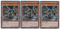 3x Ancient Gear Gadjiltron Dragon - (SR03-EN004 - 1st Ed - Common) - NM - Yugioh - Image 1