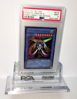 Shinato, King of a Higher Plane dcr-016 1st Ed Ultra Rare MINT - PSA 9 Yu-Gi-Oh! - Image 1