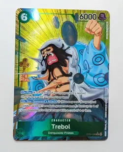 Trebol OP04-030 Alternate Parallel Art Holo Foil One Piece TCG Card Game NM - Image 1