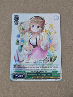 Sarasa W120-E061S SR Weiss Schwarz Fujimi Fantasia Bunko Vol. 2 English - Image 1