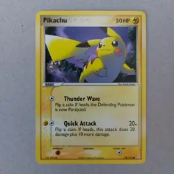Pikachu 78/110 EX Holon Phantoms Common Collectible Pokemon Card Nintendo - Image 1