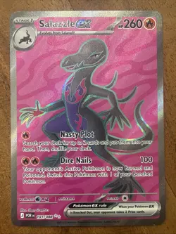 Pokemon TCG Salazzle Ex 101/088 Perfect Order Ultra Rare NM Card - Image 1