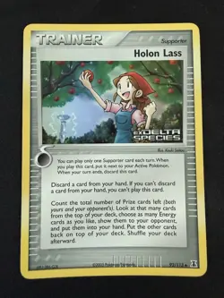 Holon Lass 92/113 Reverse Holo - NM - Delta Species Pokemon Card - Image 1