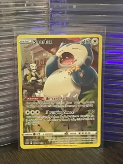 Snorlax TG10/TG30 Trainer Gallery Holo – Lost Origin – NM Pokemon Card - Image 1