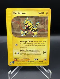 Electabuzz 76/165 Uncommon Expedition Base Set Pokemon Card LP/NM - Image 1