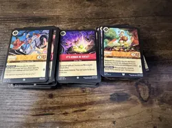 Disney Lorcana Attack Of The Vine Card Lot - Image 1