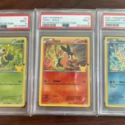 Pokemon PSA10 McDonald's 25th Anniversary Promo Card TsuTaja PokaBuu Mijumaru - Image 3