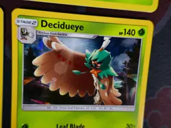 MP Pokemon ROWLET+DARTRIX+DECIDUEYE Cosmos/Cracked-Ice/Web HOLO Card Sun Moon SM - Image 4