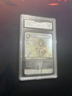 Foil Cosmos Final Fantasy Trading Card 1-183H GMA Graded 10 TCG Square Enix - Image 1