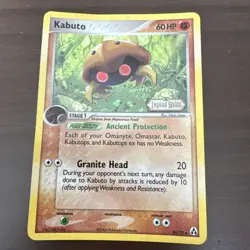 Kabuto 36/92 Stamped Reverse Holo Ex Legend Maker Pokemon Card Near Mint - Image 1