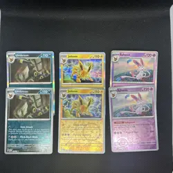 Pokemon Prismatic Evolutions - 36 Card Eeveelution Set NM - Image 3