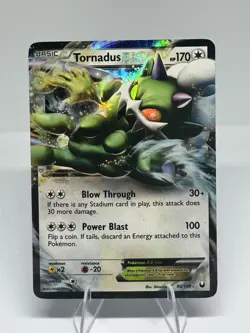 Tornadus EX - 90/108 - Pokemon TCG Dark Explorers Black & White Ultra Rare Card - Image 1