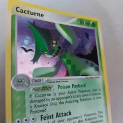 Cacturne 2/100 Rare Holo EX Sandstorm Nintendo Collectible Pokemon Card *Swirl - Image 4