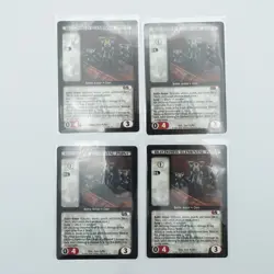 BattleTech CCG Trading Card Game Blitzkrieg Elemental Point set of 4 cards - Image 1
