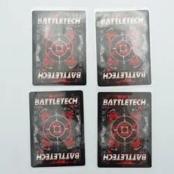 BattleTech CCG Trading Card Game Blitzkrieg Elemental Point set of 4 cards - Image 2