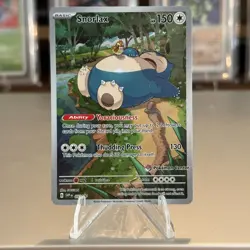 NM! Snorlax SVP 051 S&V 151 Pokemon Center ETB Stamped Promo Pokemon Card! ✨ - Image 1