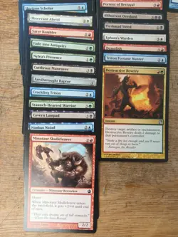 Magic The Gathering Theros Fat Pack MTG TCG With Dragon's Maze Lots of Cards Set - Image 2