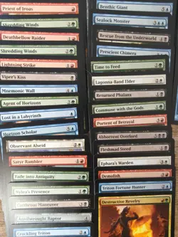 Magic The Gathering Theros Fat Pack MTG TCG With Dragon's Maze Lots of Cards Set - Image 3