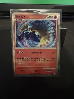 Ho-Oh (Shiny) SL5 Call of Legends MP/HP+ 2011 Pokemon Card - Image 1