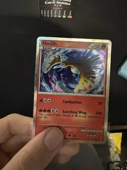 Ho-Oh (Shiny) SL5 Call of Legends MP/HP+ 2011 Pokemon Card - Image 3