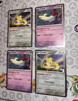 Pokemon TCG - Latias (Promo) and Jirachi (Prize Pack) 4-Card Holofoil Lot - Image 1