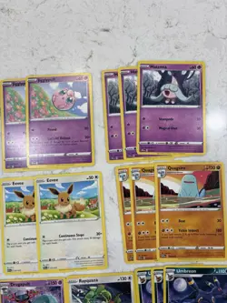 Lot 9 McDonalds 2024 Pokemon Cards + Duplicates Sticker Charizard Holo Dragonite - Image 2