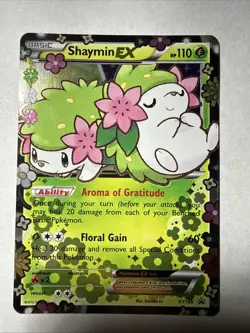 Shaymin EX XY148 XY Black Star Promo Holo Pokemon Card TCG - Image 1