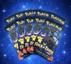 10 Packs Pokemon TCG Trick or Trade Booster Packs ! 2024 Halloween Card Promos! - Image 1