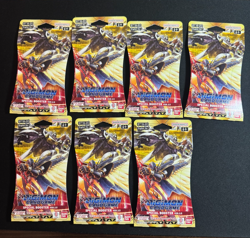 Digimon Card Game Special Booster Pack Ver. 2.5 BT19-20 New Sealed x7 Lot Bandai - Image 1