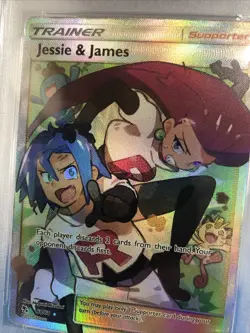 PSA 10 GEM MINT Jesse And James Full Art Trainer Card 68/68 Hidden Fates 👀 - Image 3