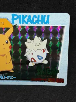 Pikachu Togepi Movie 4 Carddass 1998 Bandai Pokemon Card Nintendo Japanese F/S - Image 2
