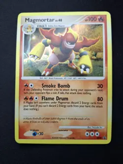 Magmortar Holo Promo Pokemon Card DP20 LP Condition Diamond & Pearl - Image 1