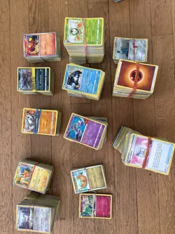 2000+ Pokemon cards, bulk lot, sorted, real cards, good condition, +RARE - Image 5