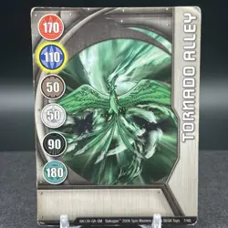 Tornado Alley 7/48 BA139-GA-SM Silver Gate Bakugan Battle Brawlers Card - Image 1