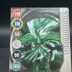 Tornado Alley 7/48 BA139-GA-SM Silver Gate Bakugan Battle Brawlers Card - Image 3