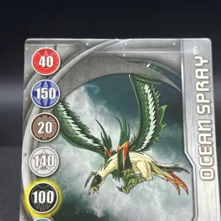 Ocean Spray 7/48n BA534-GA-SM-GBL-07 Silver Gate Bakugan Battle Brawlers Card - Image 4