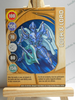 Bakugan Card - Lock & Load - Copper Gate Card - BA261 - 18/48c - 2008 - Image 1