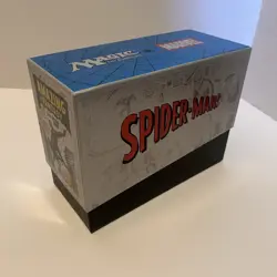 Empty Magic The Gathering Marvel's Spider-Man Gift Bundle Card storage Box Only - Image 1
