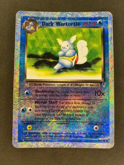 Dark Wartortle 39/110 Legendary Collection Reverse Holo Pokemon TCG Card - Image 1