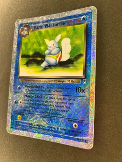 Dark Wartortle 39/110 Legendary Collection Reverse Holo Pokemon TCG Card - Image 3