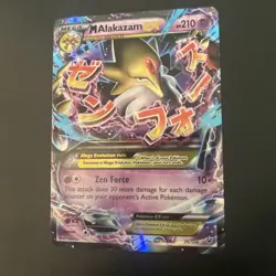 Pokemon M Alakazam EX Holo Rare Card XY Fates Collide 2016 26/124 - Image 1