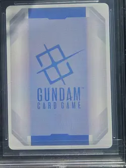Gundam Card Game Mikazuki Augus ST05-010 Alt Art GD03 Promo, Beckett 10 - Image 5