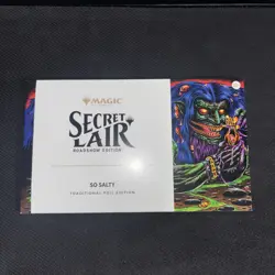 MTG Magic MagicCon Las Vegas 2026 Secret Lair Roadshow So Salty Foil Card Set - Image 1