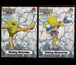 HITMONLEE X HITMONCHAN 10 CARD LOT - POKEMON - Image 3