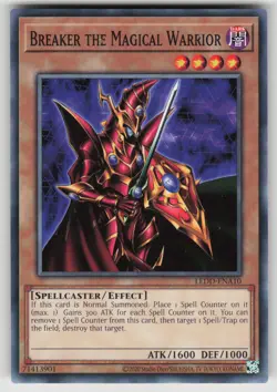 Breaker the Magical Warrior LEDD-ENA10 unlimited Yu-Gi-Oh NM - Image 1