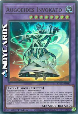 AUGOEIDES INVOKATO • (Invoked Augoeides) • Super R • ETCO IT040 • 1Ed • Yugioh! - Image 1