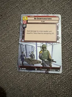 Star Wars Unlimited No Disintegrations Hyperspace - Image 1