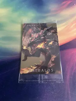 Monster Hunter 20th Anniversary Rathalos Japanese Wafer Card - Image 1