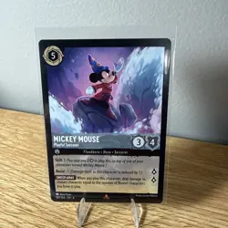 Lorcana - Mickey Mouse - Playful Sorcerer - 187/204 - Ursula's Return - Image 1